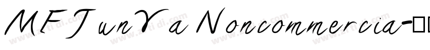 MFJunYa Noncommercia字体转换